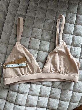 Skims Fits Everybody Triangle Bralette - Mica